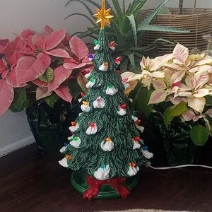 Nowell mold 20" ceramic christmas tree